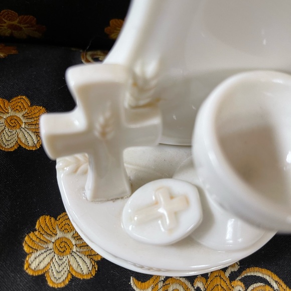 CROSS FIRST COMMUNION CERAMIC with PICTURE INSERT by RUSS - Picture 3 of 11